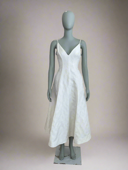 Lela Rose - Daisy Jacquard Midi dress (4)