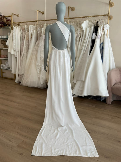 Markarian - Juno White Floral Brocade Gown  (8)