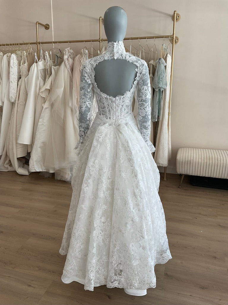Jinza Couture - Custom Lace Ballgown (6)