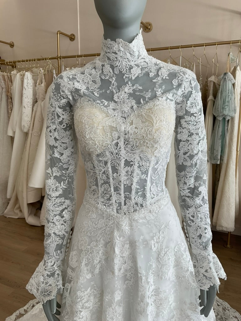 Jinza Couture - Custom Lace Ballgown (6)