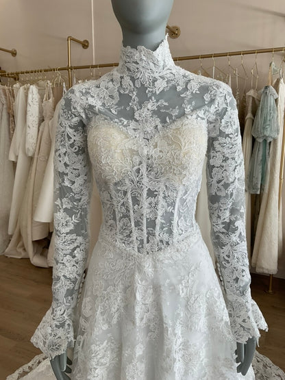 Jinza Couture - Custom Lace Ballgown (6)
