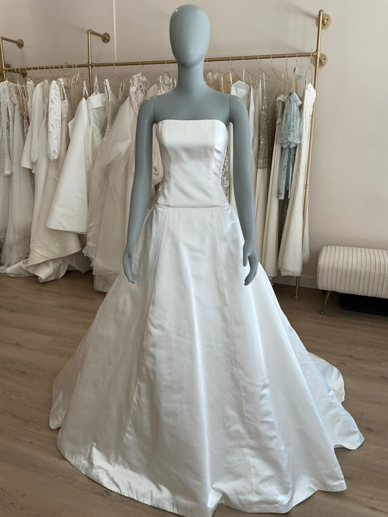 Amsale - Blue Sash (6)