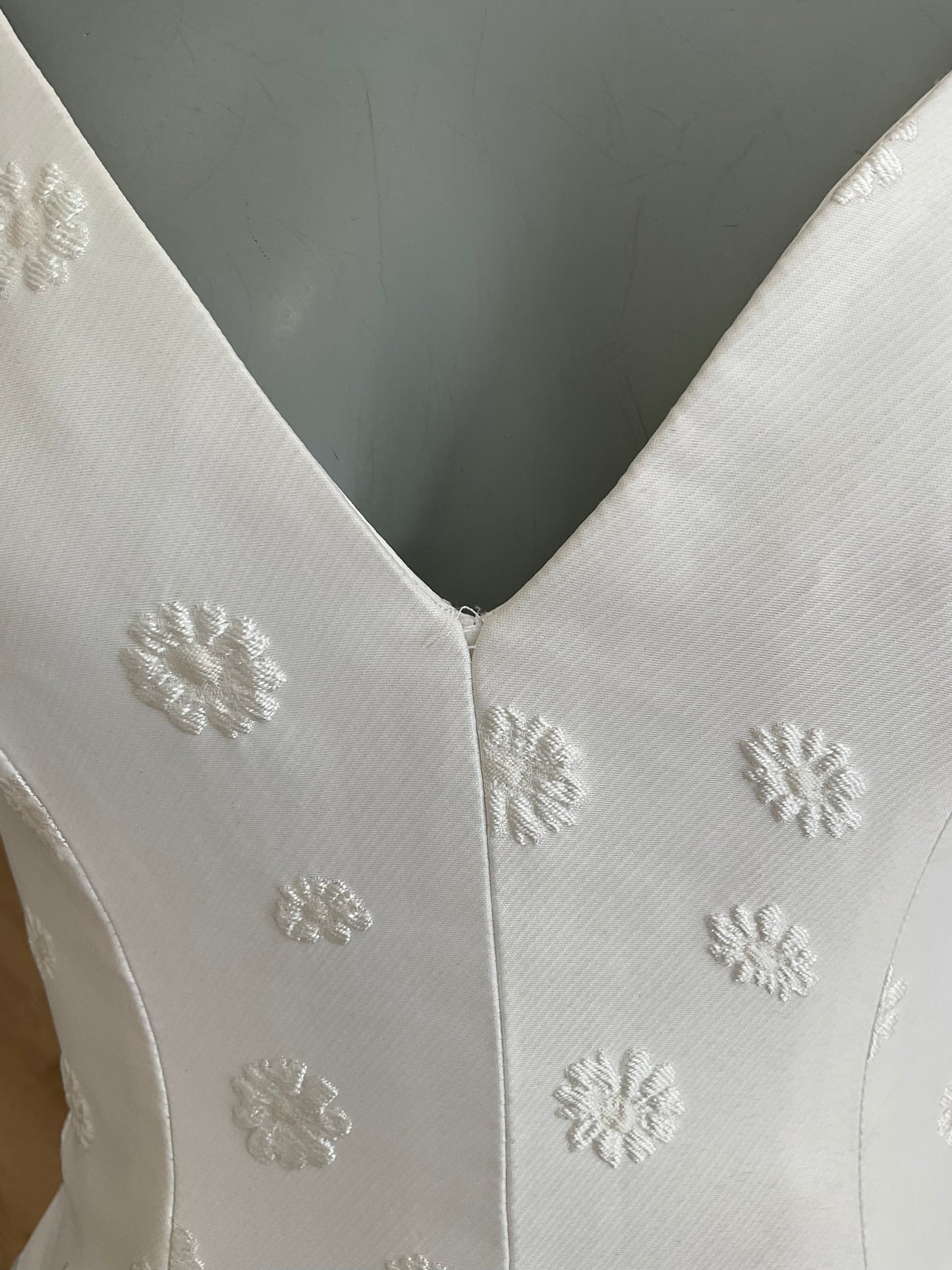 Lela Rose - Daisy Jacquard Midi dress (4)