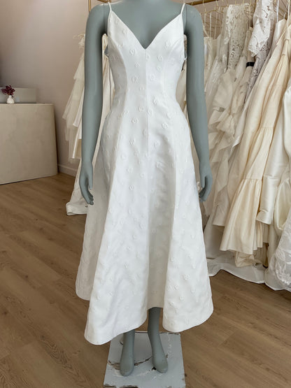 Lela Rose - Daisy Jacquard Midi dress (4)