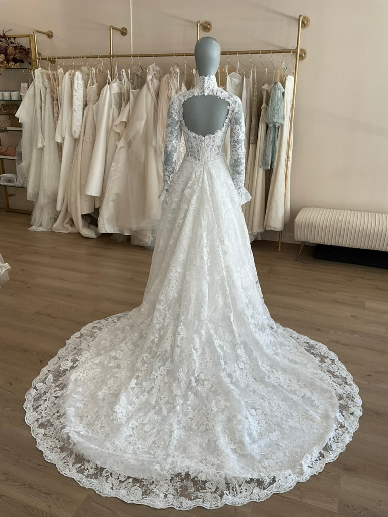 Jinza Couture - Custom Lace Ballgown (6)