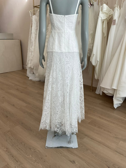 Shona Joy - Luminous Lace Panelled Maxi Dress (8)