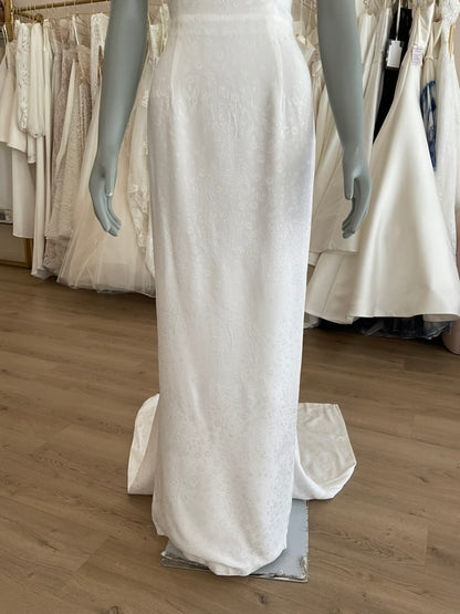 Markarian - Juno White Floral Brocade Gown  (8)
