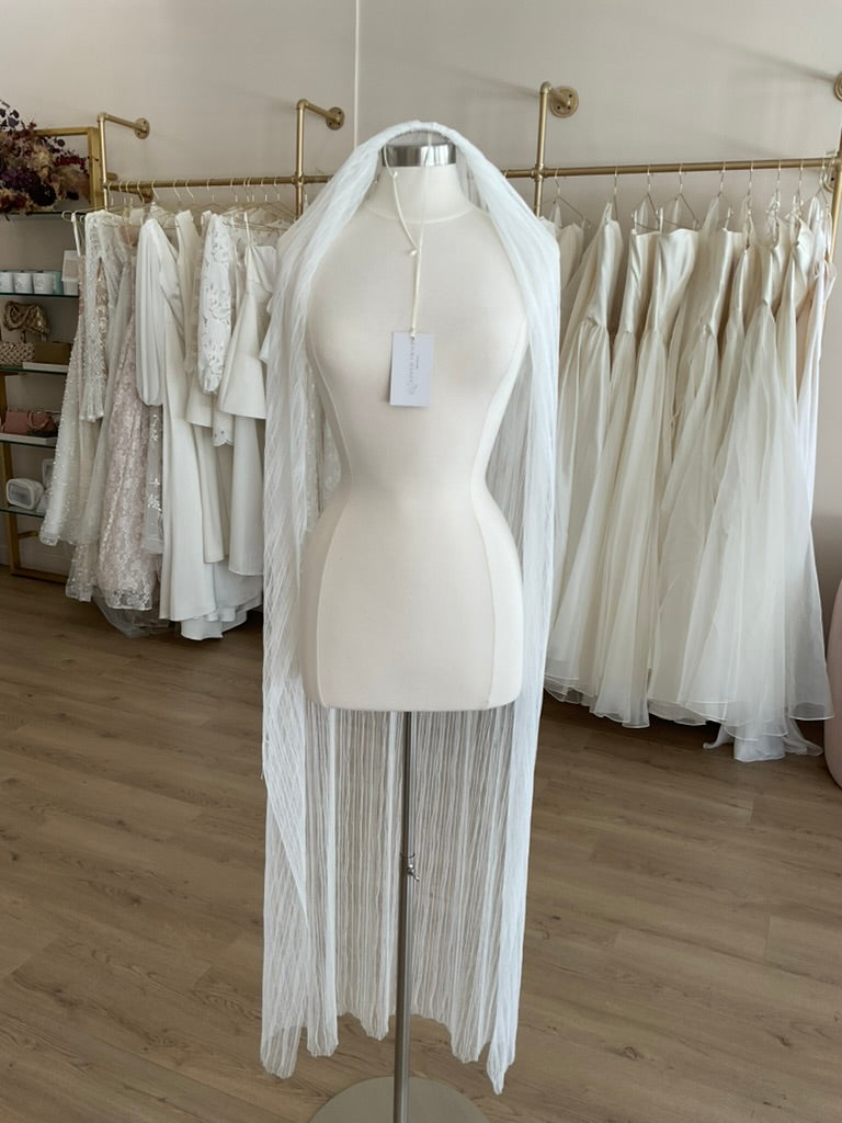 Cocoe Voci - Crinkle Tulle Bridal Veil (Waltz)
