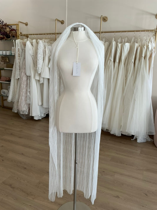 Cocoe Voci - Crinkle Tulle Bridal Veil (Waltz)