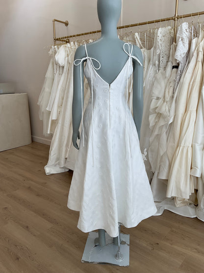 Lela Rose - Daisy Jacquard Midi dress (4)