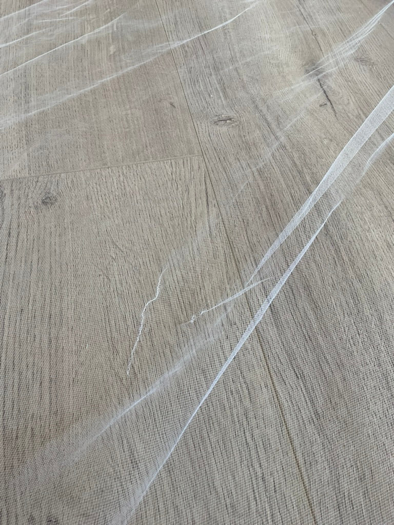 Justine M Couture - Raw Edge Veil (Cathedral)