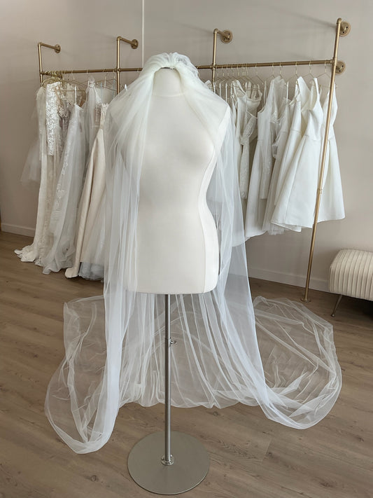 Galia Lahav - Raw Edge Cathedral Veil