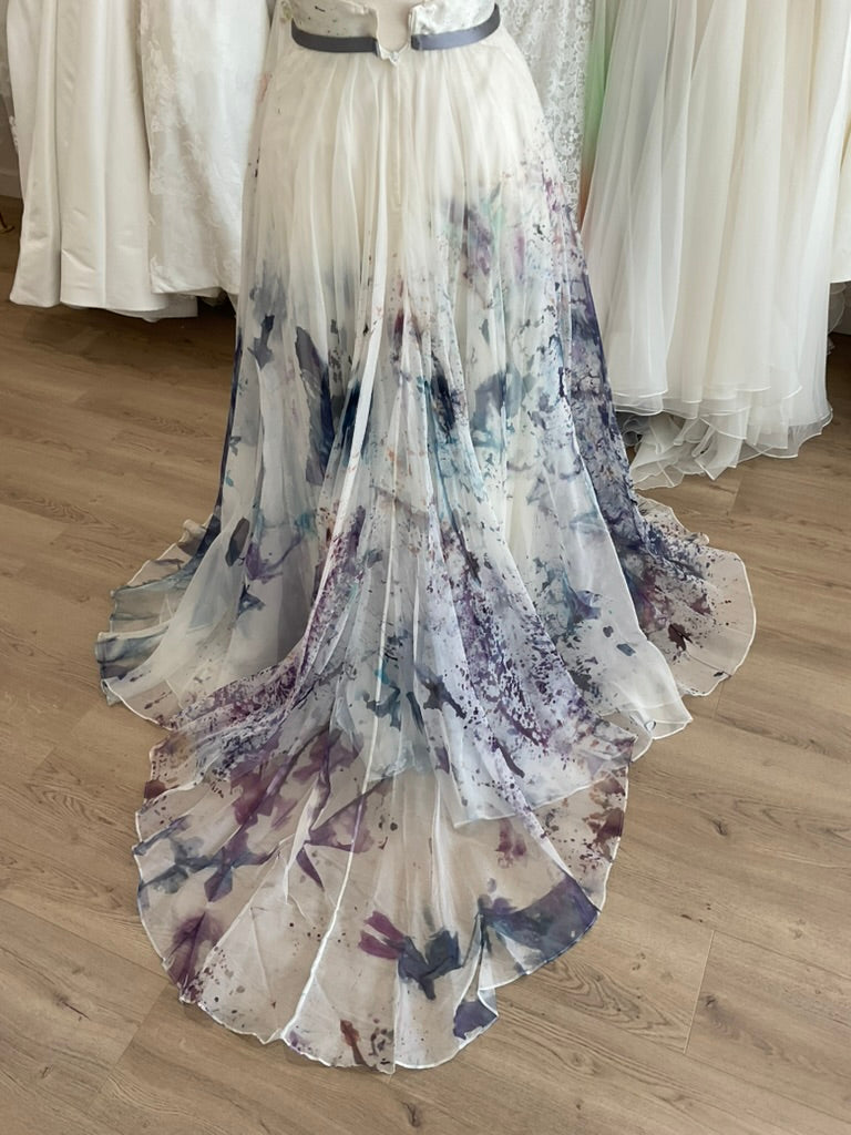 Leanne Marshall - Gabrielle Hand-Dyed Splatter Purple/Blue (14)