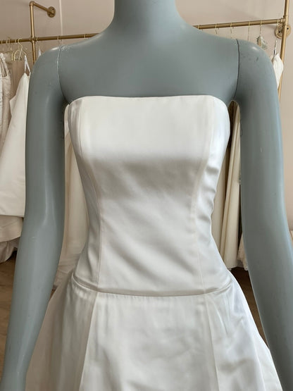 Amsale - Blue Sash (6)
