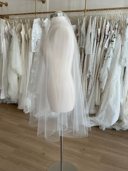 Cocoe Voci - Gold Trim Circular Veil