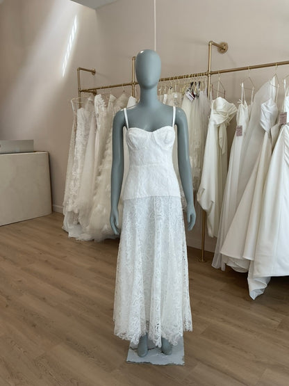 Shona Joy - Luminous Lace Panelled Maxi Dress (8)