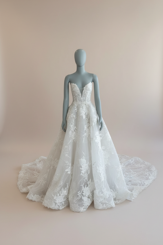 Monique Lhuillier - Wish w/ Jacket + Veil (8)