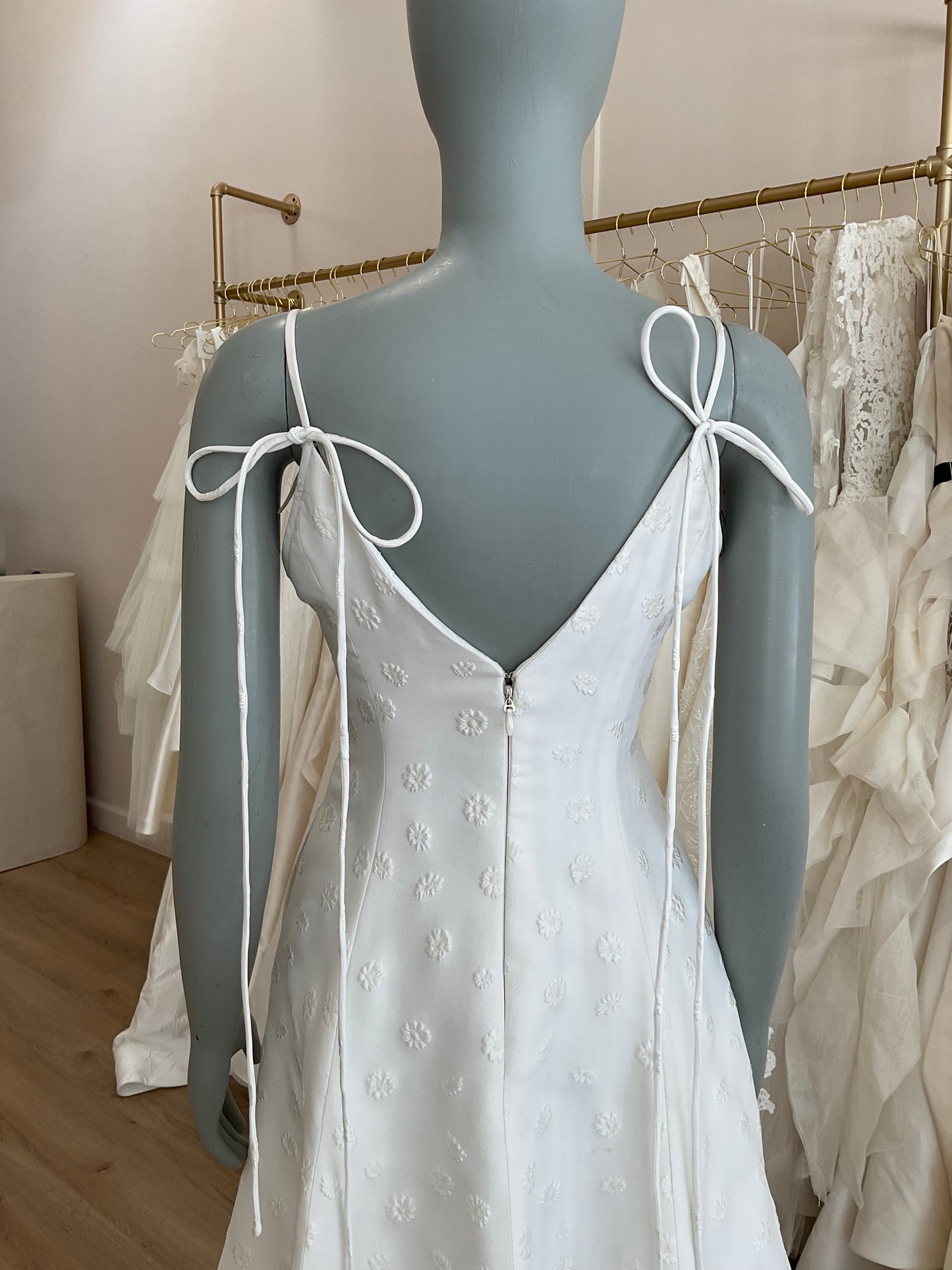 Lela Rose - Daisy Jacquard Midi dress (4)