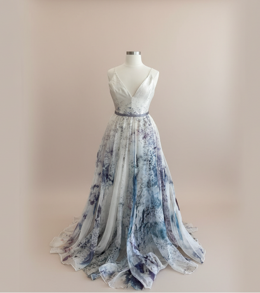 Leanne Marshall - Gabrielle Hand-Dyed Splatter Purple/Blue (14)