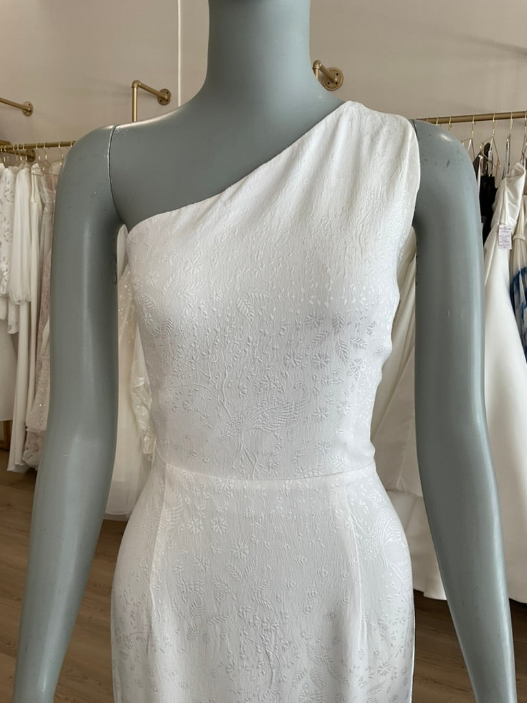 Markarian - Juno White Floral Brocade Gown  (8)