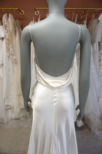 Markarian - Vesta Satin Wrap Dress