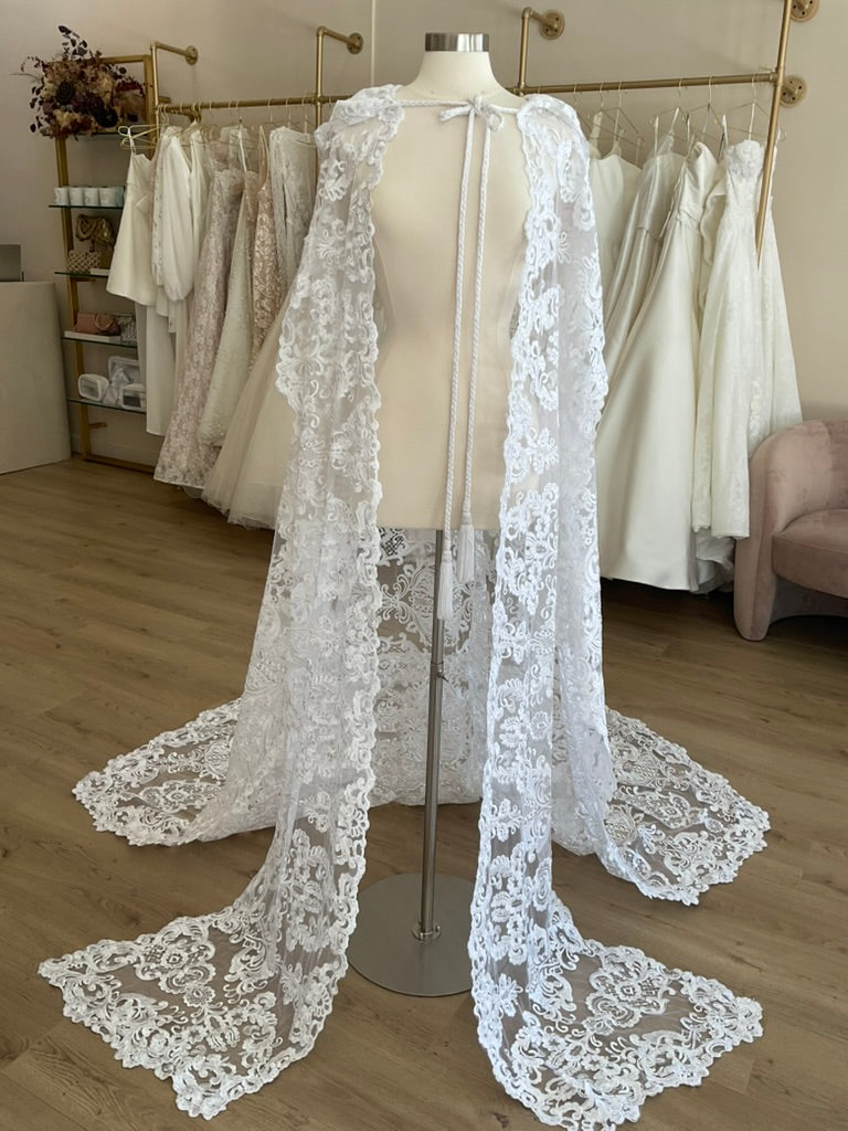 Jila Atelier - Custom Long Cape with Hood & Tassel (O/S)