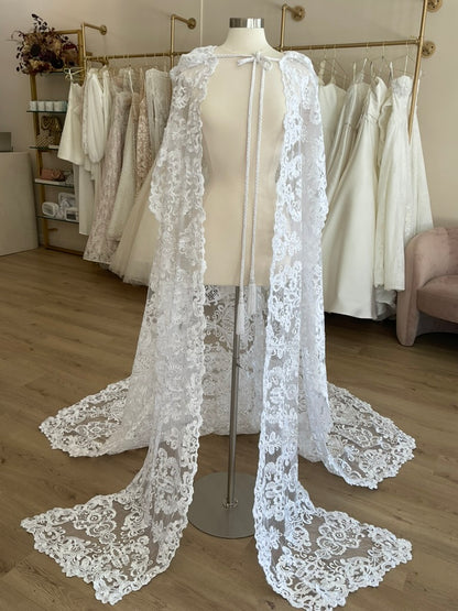 Jila Atelier - Custom Long Cape with Hood & Tassel (O/S)
