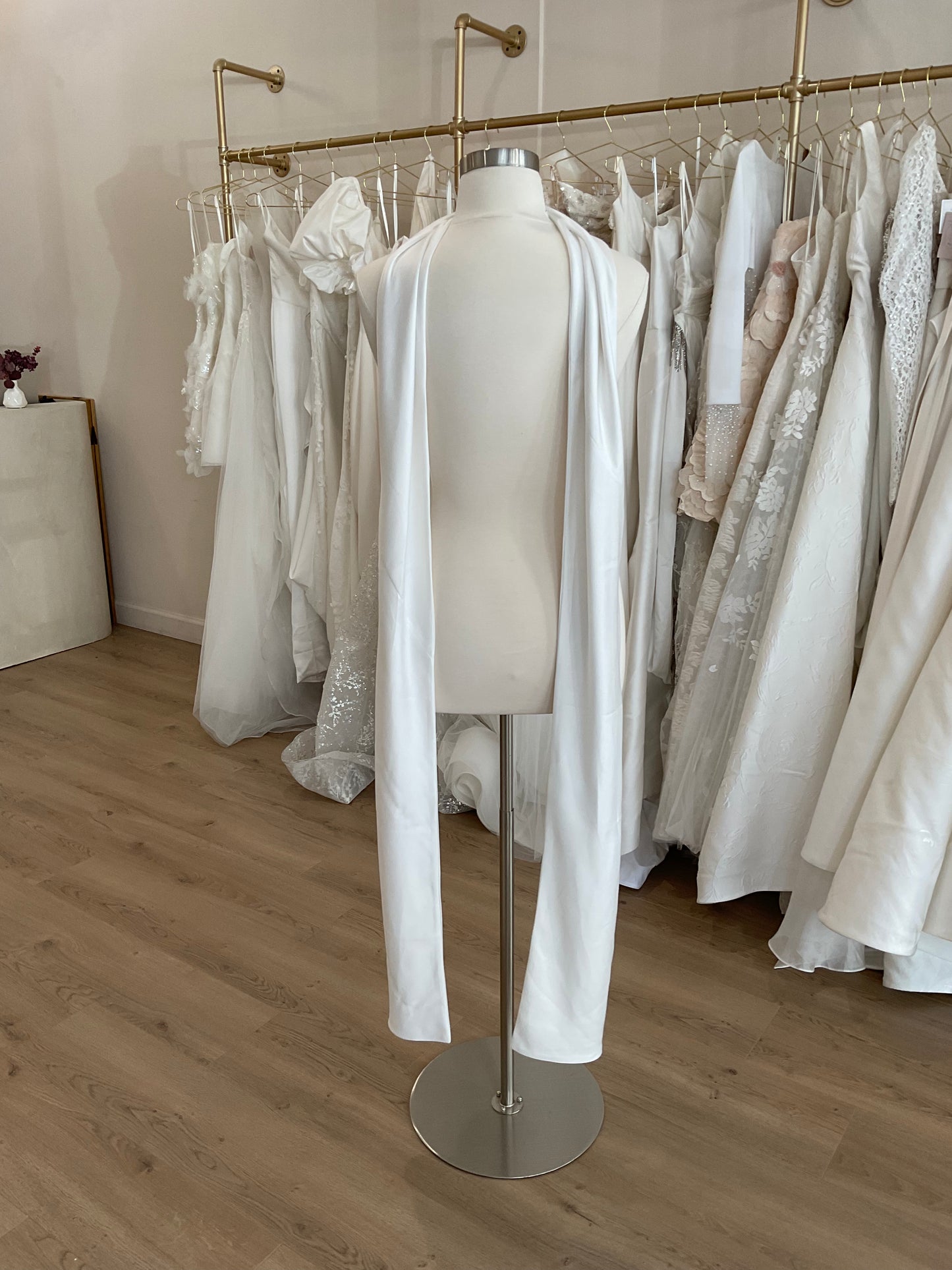 Jenny Yoo - Satin Neck Scarf (N/A)