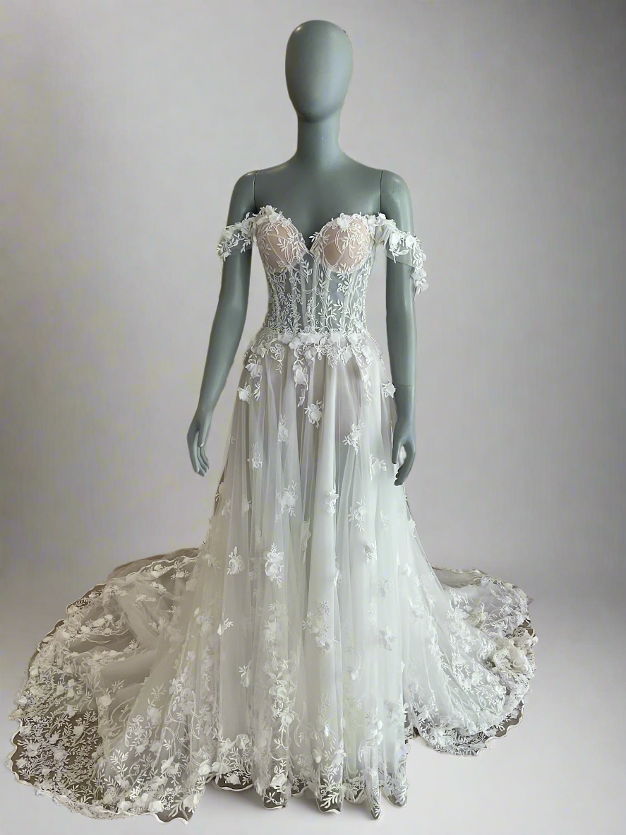 Gala by Galia Lahav - Lake Modified (6) w/Veil