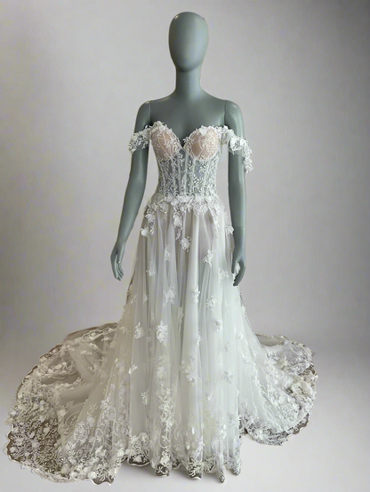 Gala by Galia Lahav - Lake Modified (6) w/Veil