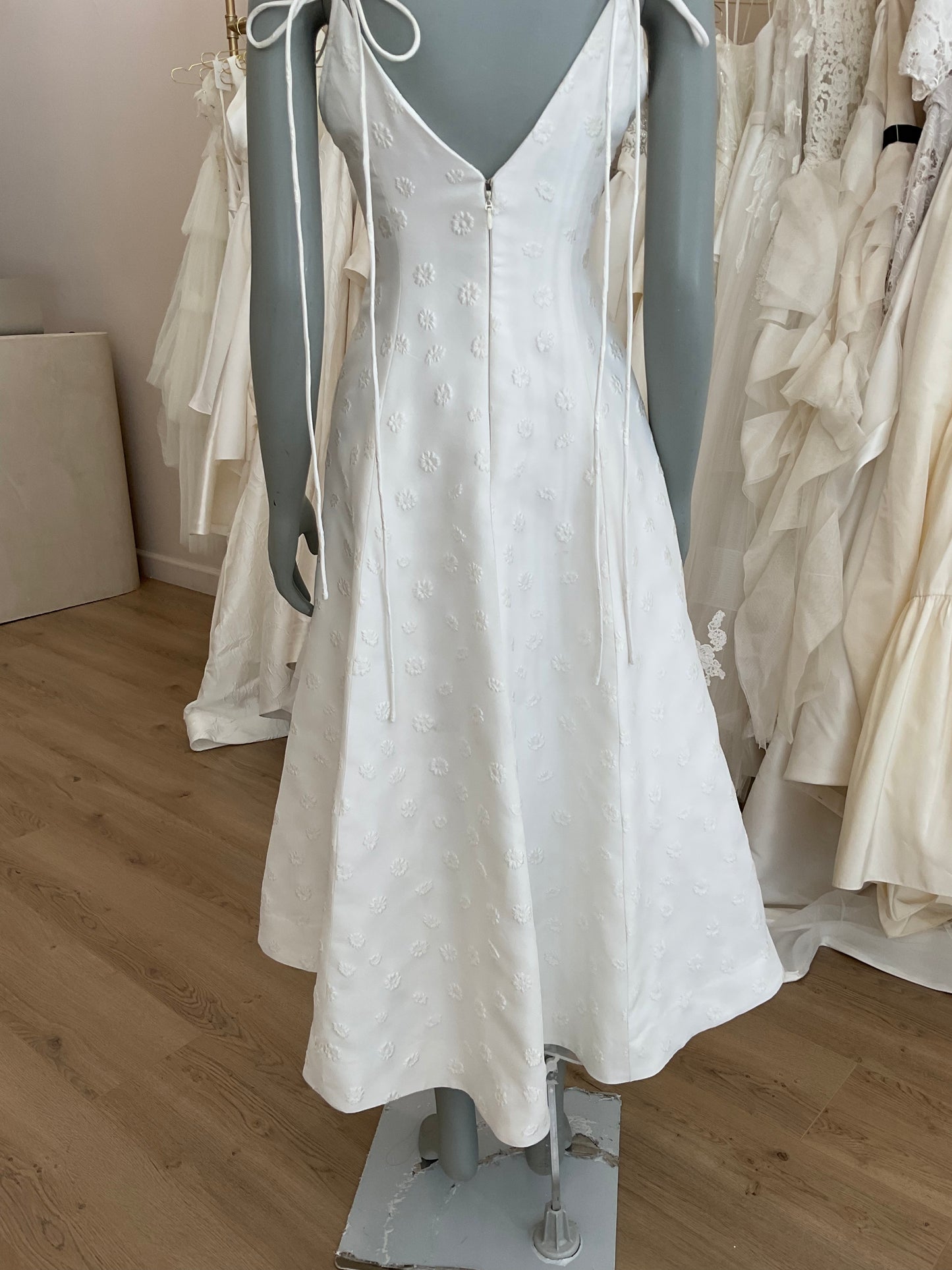 Lela Rose - Daisy Jacquard Midi dress (4)