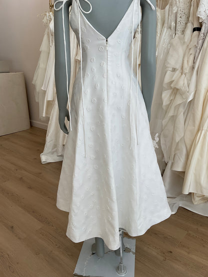 Lela Rose - Daisy Jacquard Midi dress (4)