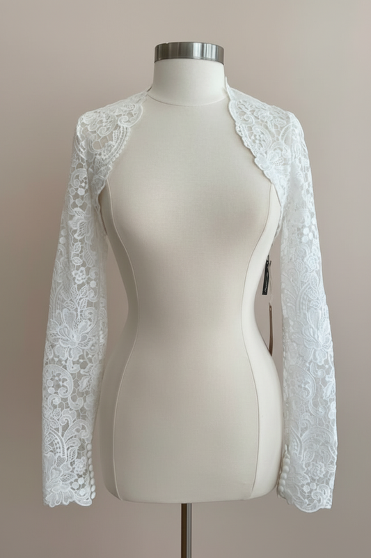 Bliss by Monique Lhuillier - BL 25- 103 shrug (10)