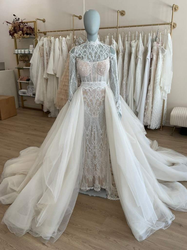 Galia Lahav - Elysee w/ Overskirt and Bolero (6)