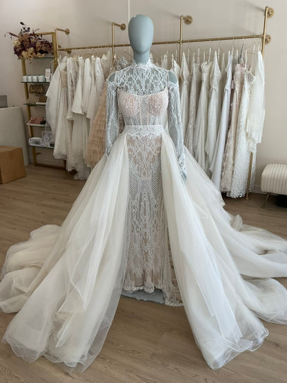 Galia Lahav - Elysee w/ Overskirt and Bolero (6)