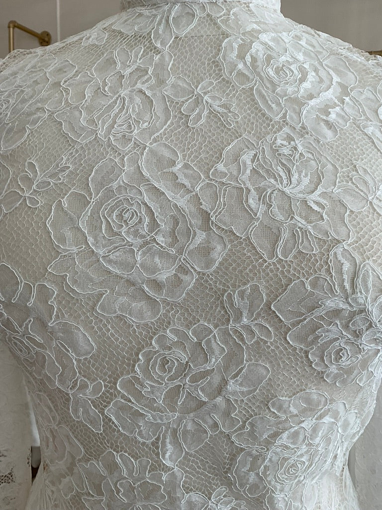 Monique Lhuillier - Lace Turtleneck Jacket (14)