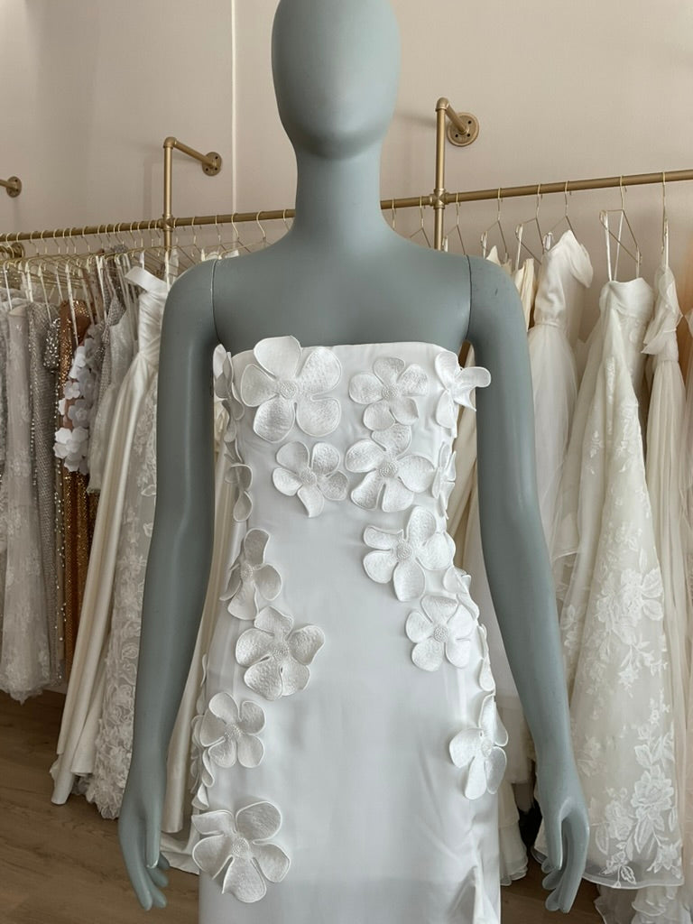 JW Pei - Floral Embroidered Long Dress (14)