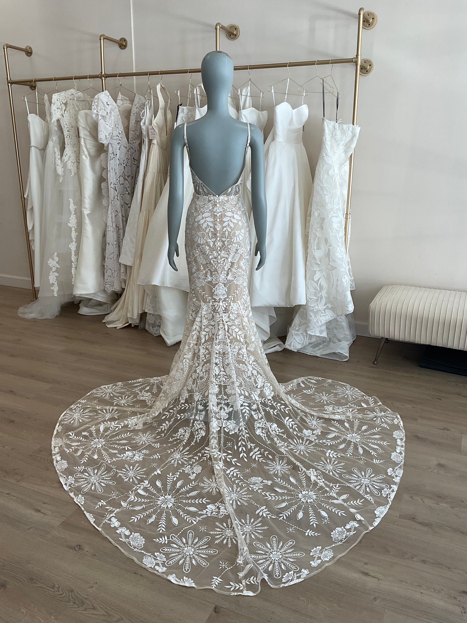 wedding dresses los angeles basque waist vespertine