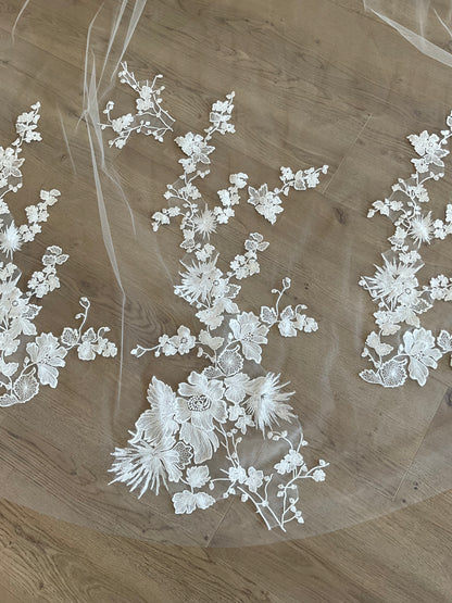 Monique Lhuillier - Easton Veil (Cathedral)