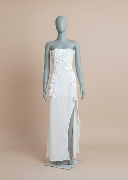 JW Pei - Floral Embroidered Long Dress (14)