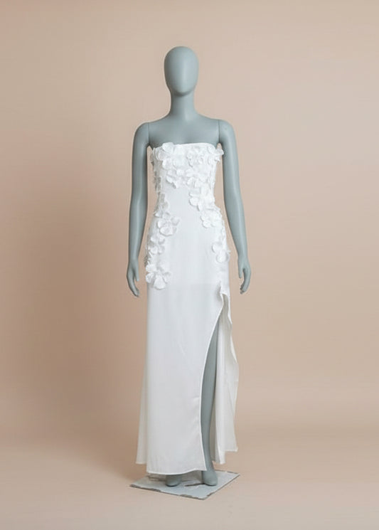 JW Pei - Floral Embroidered Long Dress (14)