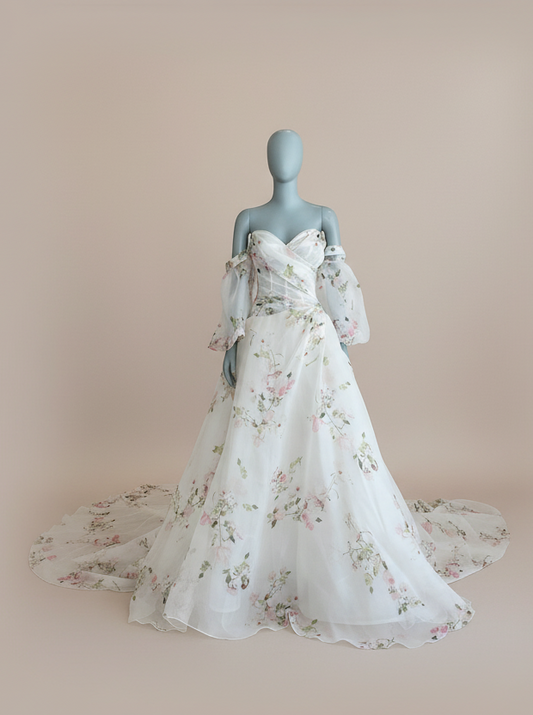 Monique Lhuillier - Barrington w/ Sleeves (10)