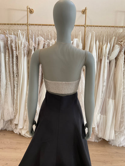 Kaufman Franco - Beaded Bodice Mesh Ballgown