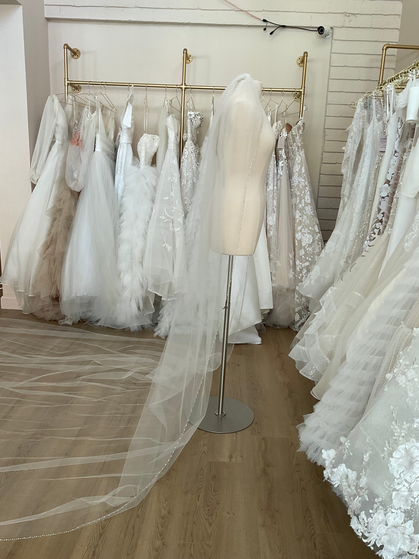 Morilee - Custom 170" beaded edge veil