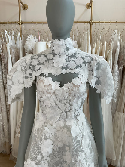 Reem Acra - Feelings Gown w/ Bolero (12)