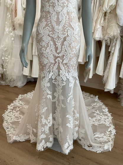 Badgley Mischka - Flynn w/ veil (2)