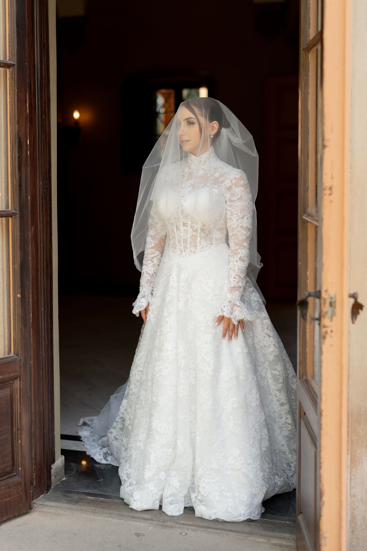 Jinza Couture - Custom Lace Ballgown (6)