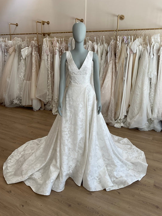 Bliss by Monique Lhuillier - BL20224 (12)Wedding DressesSilk White