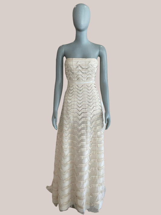 Carolina Herrera - Vintage Chevron A-line (8)