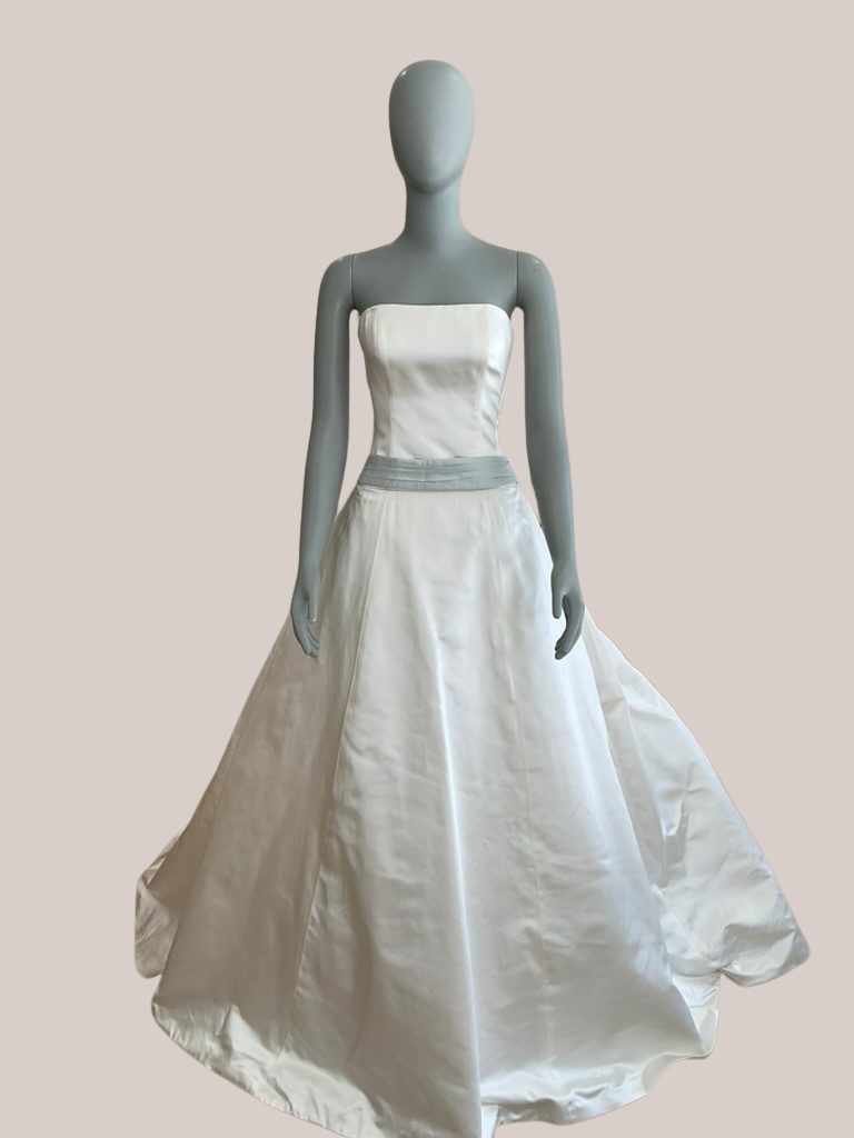 Amsale - Blue Sash (6)